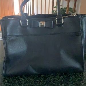 Kate Spade black leather purse